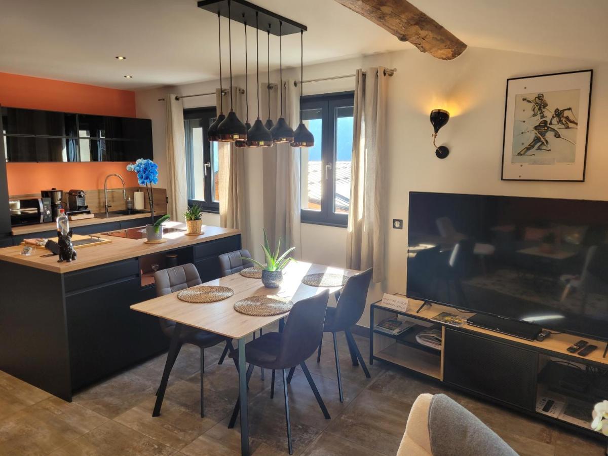 Giteduruisseau73, Heart Of French Alps Paradiski, Maison Entiere 80M2 Au Calme, 2 Chambres 2 Salles De Bain Avec Terrasse Et Garage Bourg-Saint-Maurice Bagian luar foto