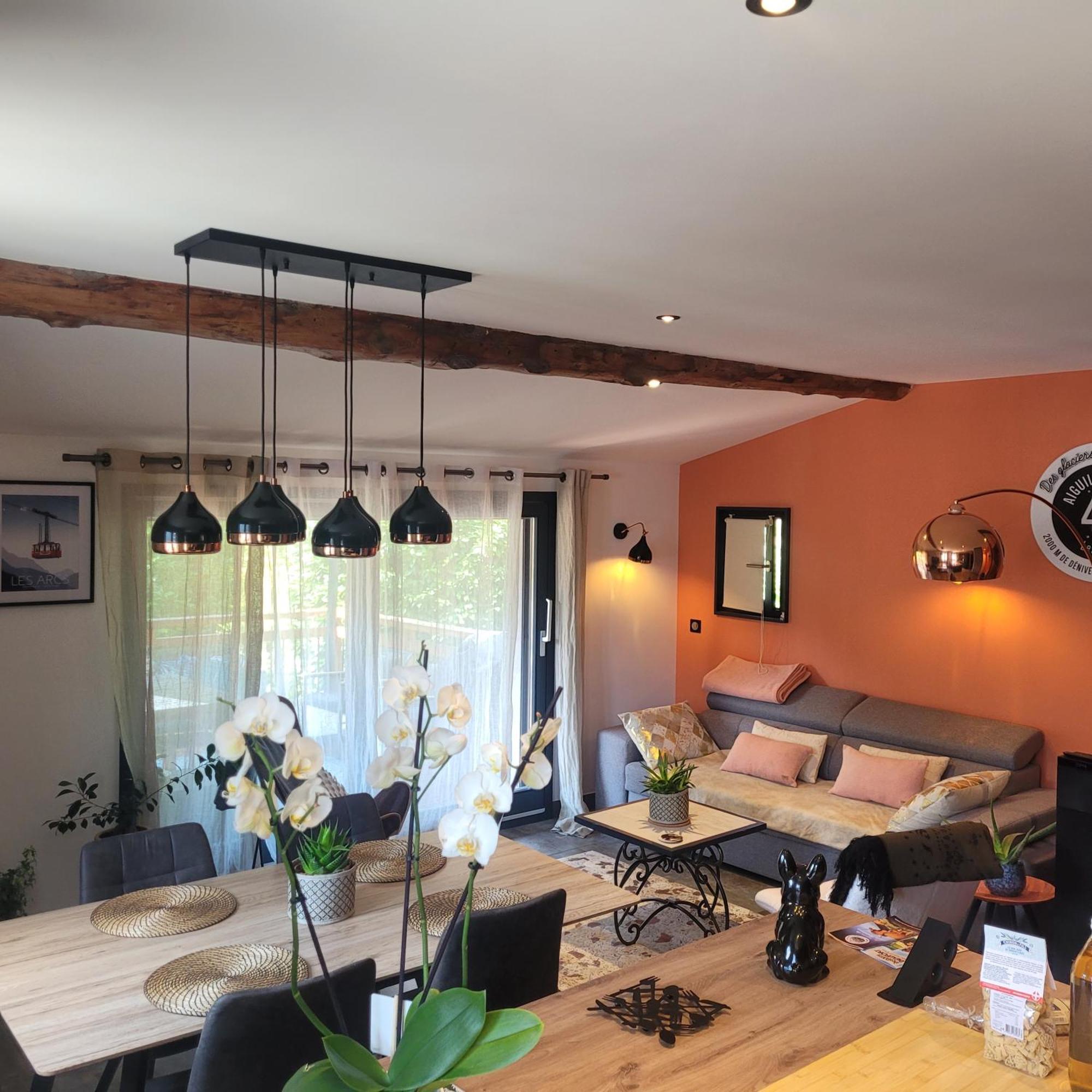 Giteduruisseau73, Heart Of French Alps Paradiski, Maison Entiere 80M2 Au Calme, 2 Chambres 2 Salles De Bain Avec Terrasse Et Garage Bourg-Saint-Maurice Bagian luar foto